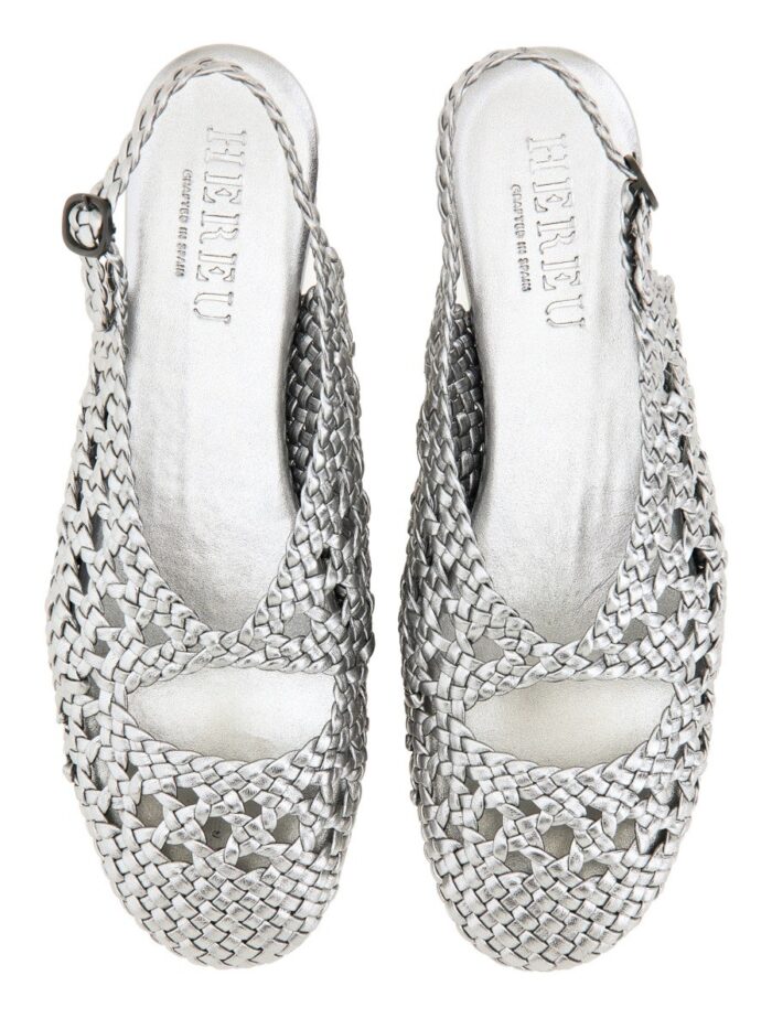 HEREU SLINGBACK SANDAL "EMPURIA METALLIC"