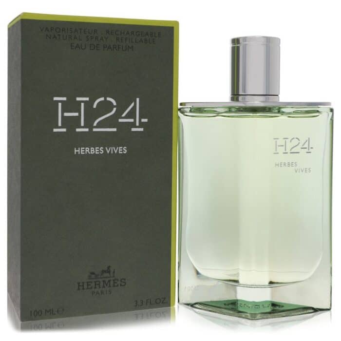 Hermes H24 Herbes Vives By Hermes - Eau De Parfum Refillable Spray 3.4 Oz