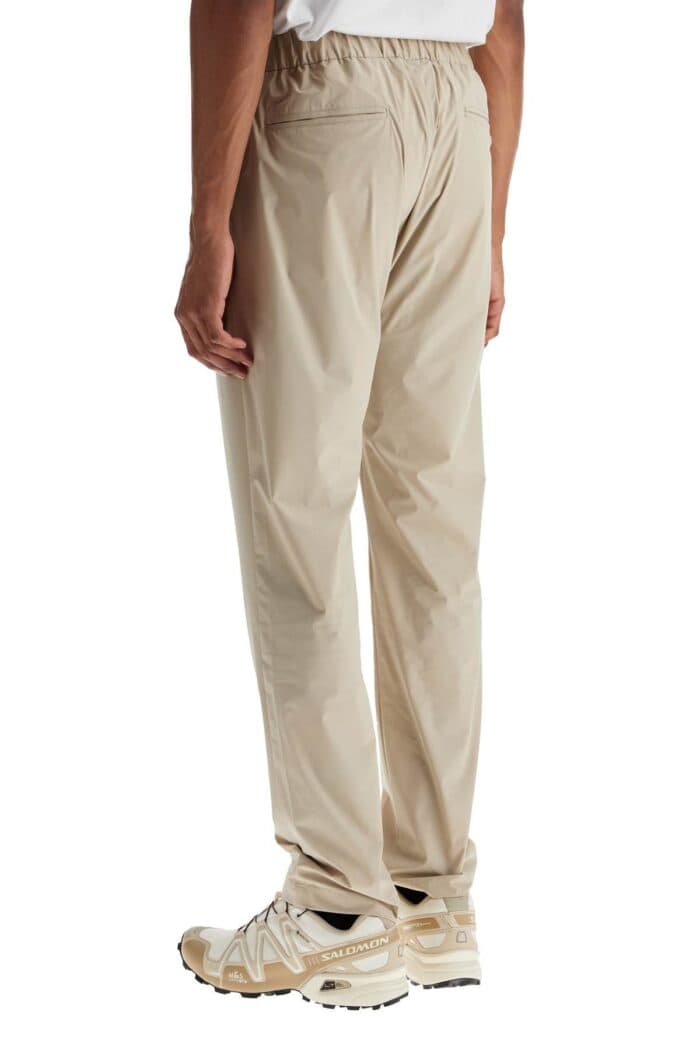 HERNO Beige Nylon Straight Pants