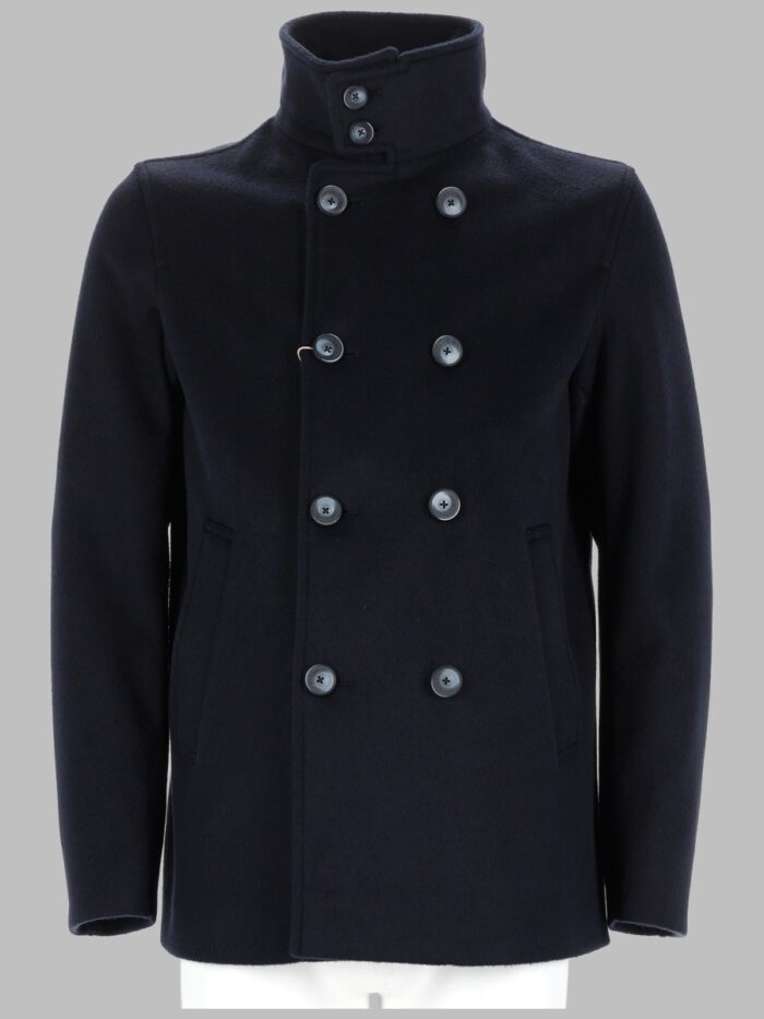 herno cappotto doppiopetto con collo alto Herno CAPPOTTO DOPPIOPETTO CON COLLO ALTO