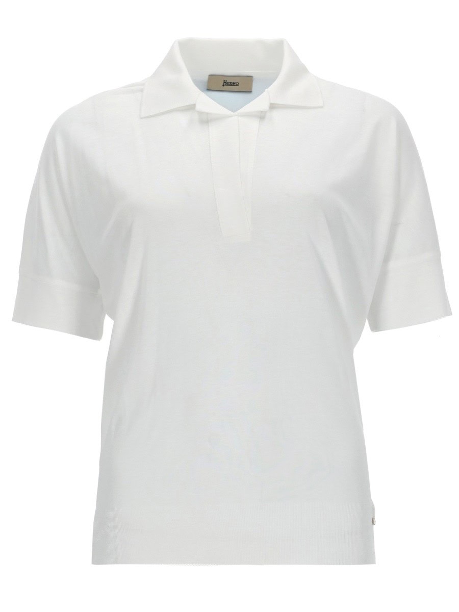 Herno COTTON BLEND POLO SHIRT