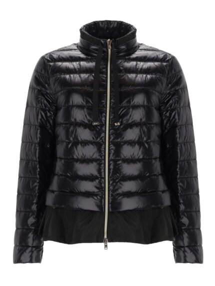 Herno DOWN JACKET WITH RUFFLES