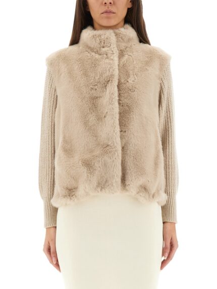 Herno FAUX MINK FUR RESORT JACKET