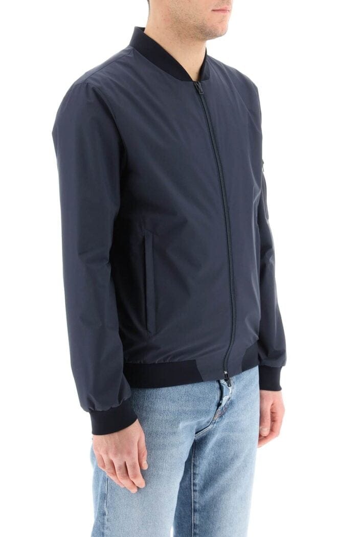 Herno Laminar Bomber Jacket In Gore-tex Infinium - Image 4