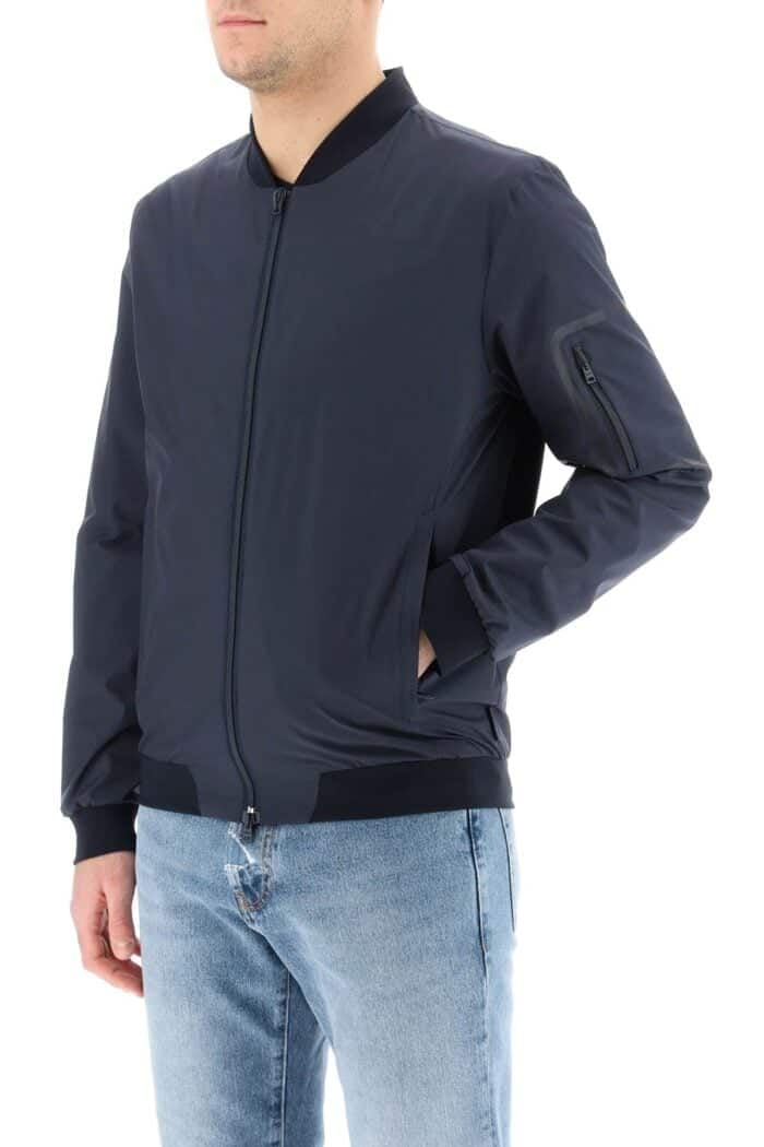 Herno Laminar Bomber Jacket In Gore-tex Infinium - Image 2