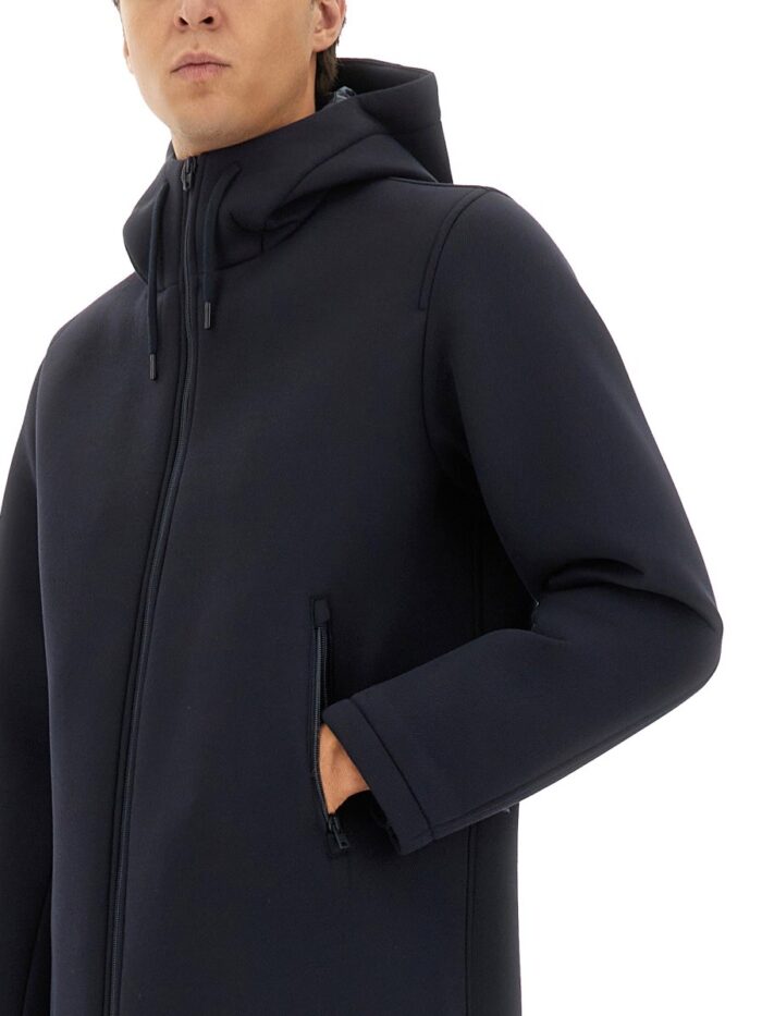 Herno LONG PARKA IN THREE LAYERS "SCUBA"
