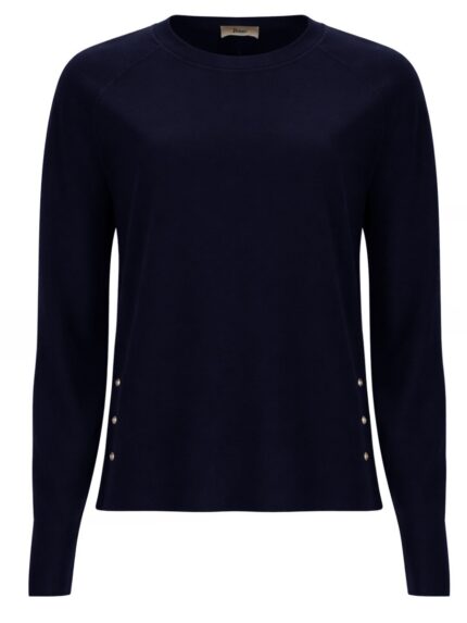 Herno MAGLIA CON BOTTONI LATERALI