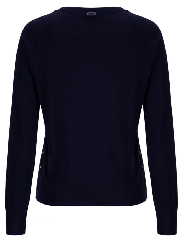 Herno MAGLIA CON BOTTONI LATERALI