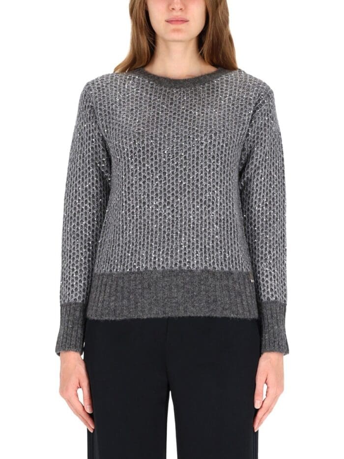 herno metallic effect sequin jersey Herno METALLIC EFFECT SEQUIN JERSEY
