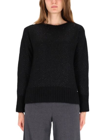 Herno METALLIC EFFECT SEQUIN JERSEY