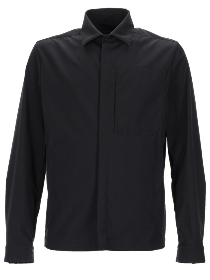 herno overshirt in misto lana Herno OVERSHIRT IN MISTO LANA