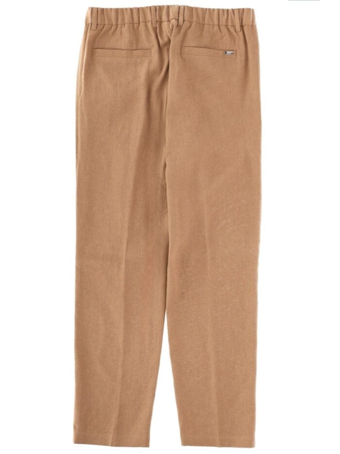 Herno PANTALONE SARTORIALE IN LINO