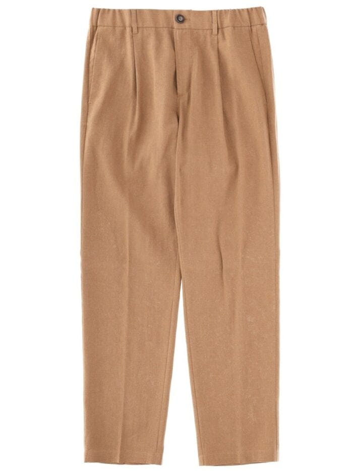 Herno PANTALONE SARTORIALE IN LINO