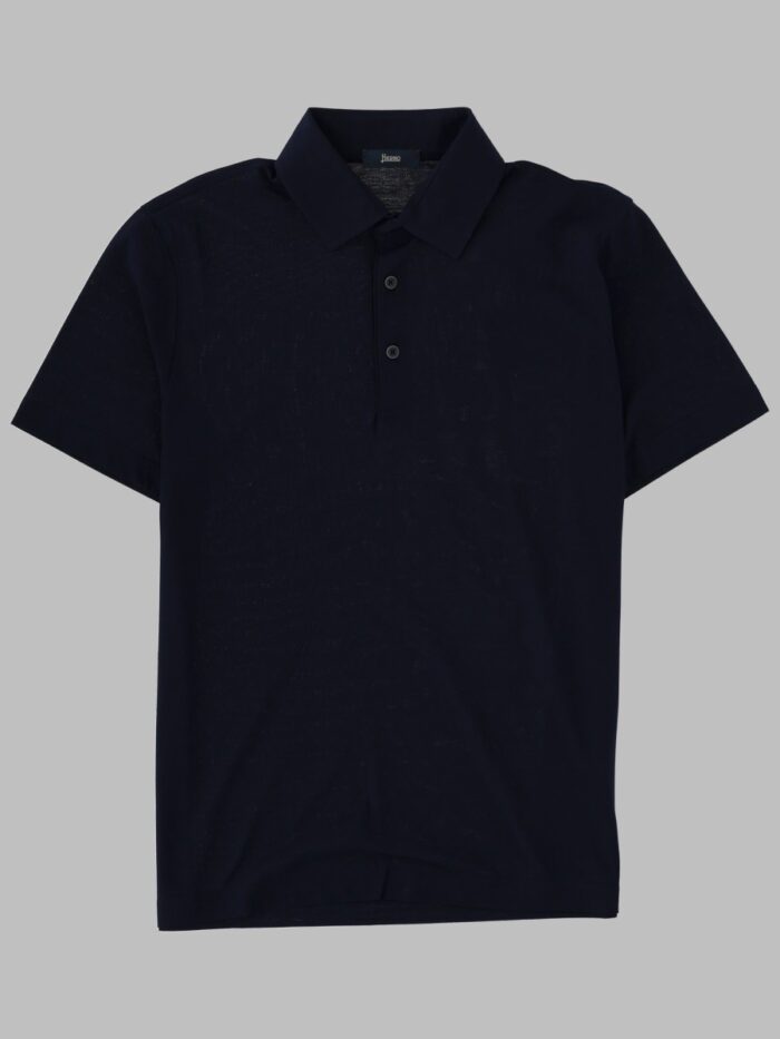 herno polo in cotone Herno POLO IN COTONE