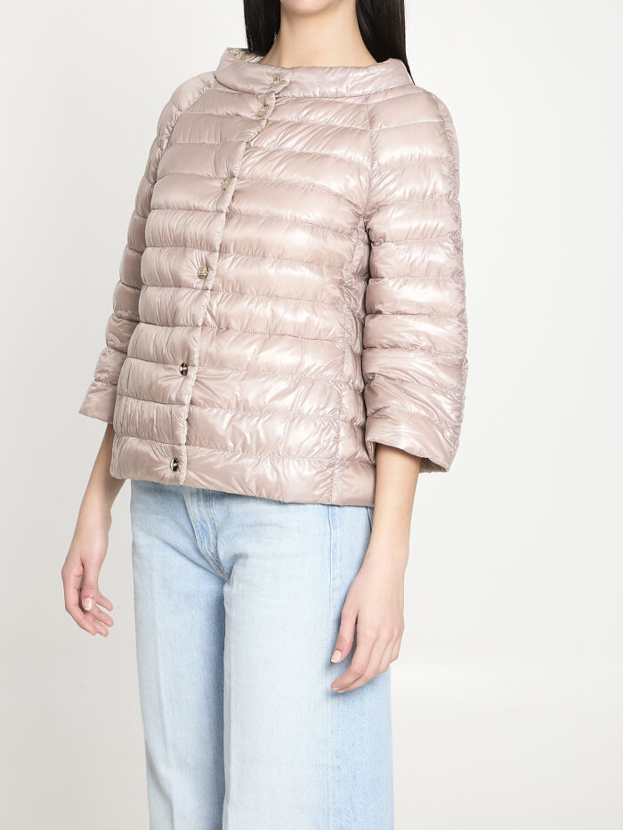 Herno Reversible short down jacket