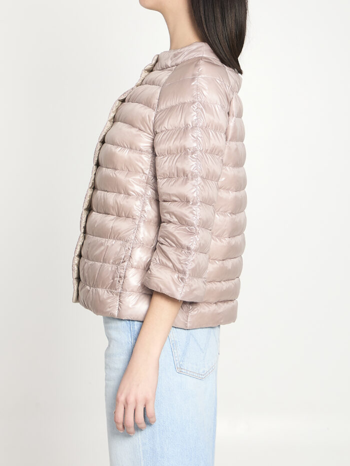 Herno Reversible short down jacket