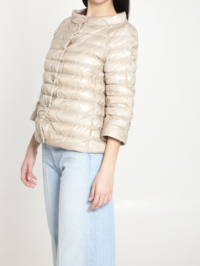 Herno Reversible short down jacket