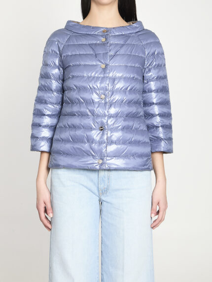 Herno Reversible short down jacket