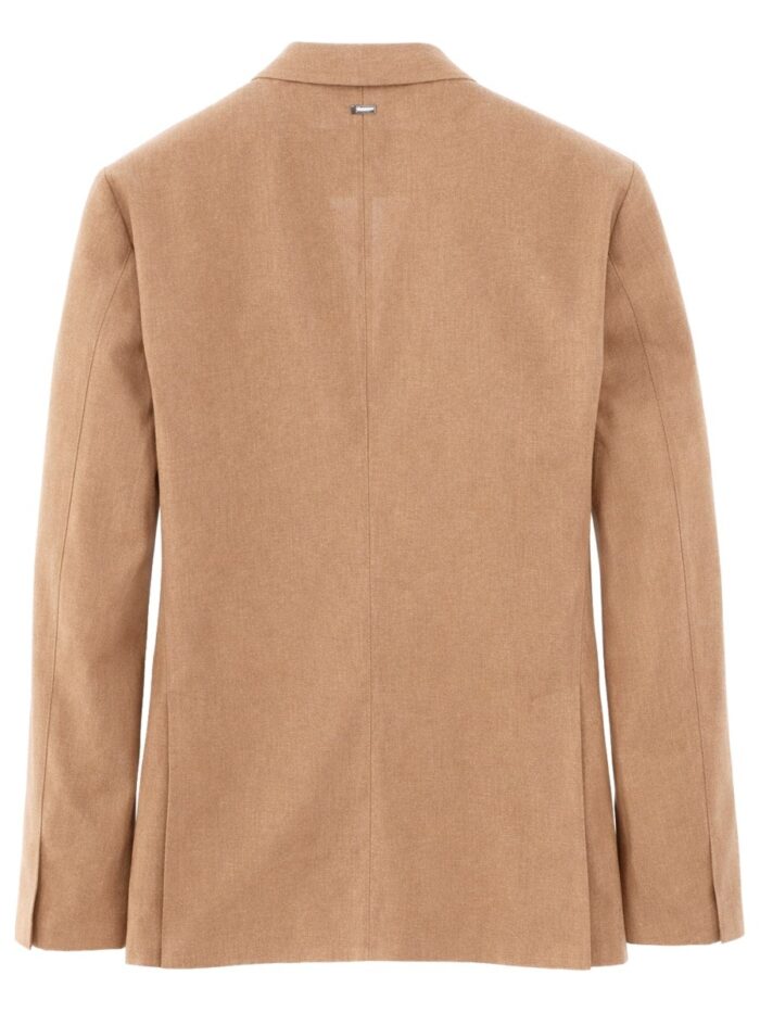 Herno SINGLE-BREASTED LINEN JACKET