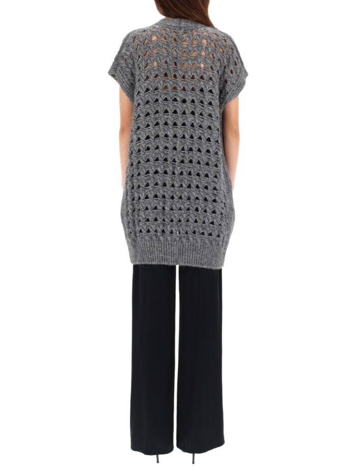 Herno VEST WITH PERFORATED WORKMANSHIP