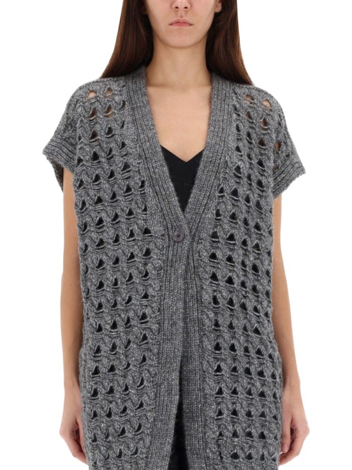 Herno VEST WITH PERFORATED WORKMANSHIP