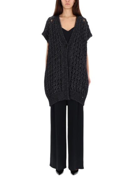 Herno VEST WITH PERFORATED WORKMANSHIP