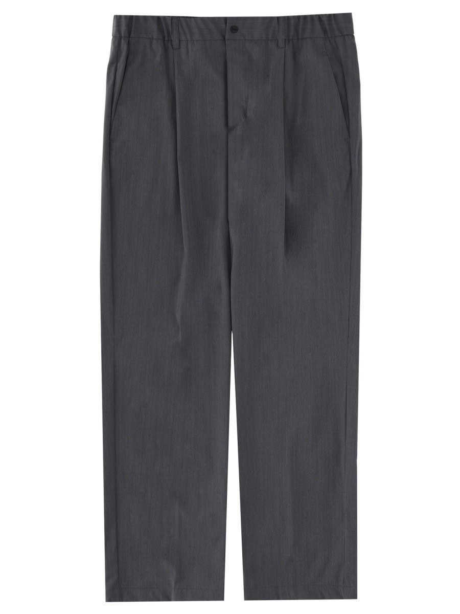 Herno WOOL BLEND TAILORED PANTS