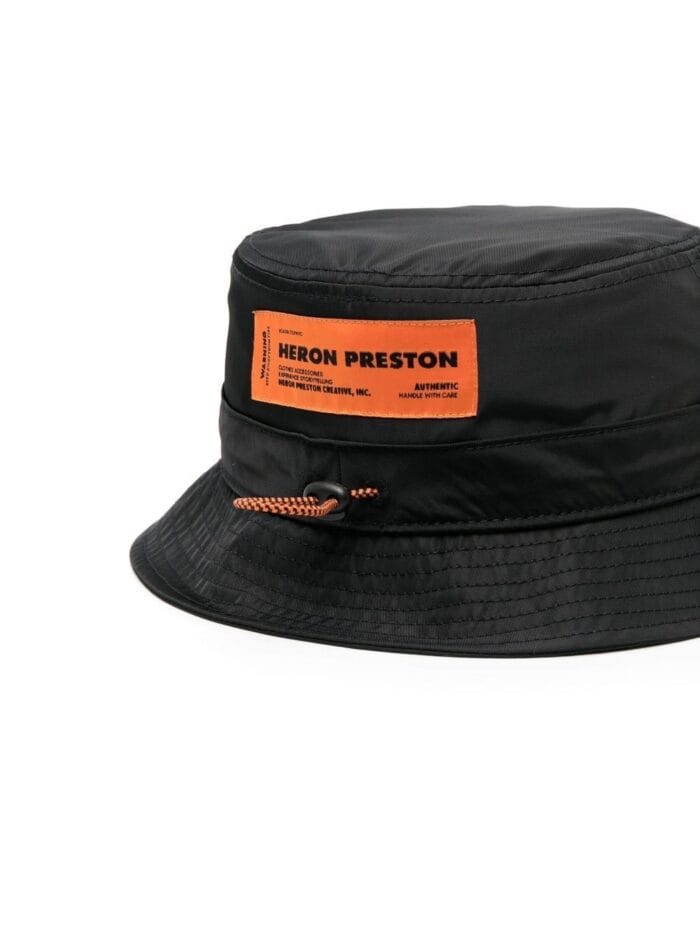 HERON PRESTON Hpny Emb Nylon Bucket Hat