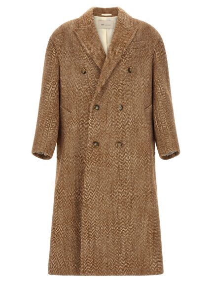 AMI PARIS Herringbone Coat