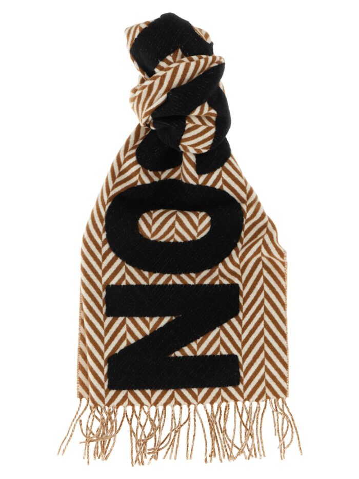j.w.anderson 'herringbone logo' scarf J.W.ANDERSON 'Herringbone Logo' Scarf