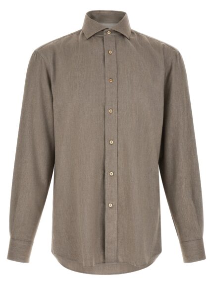 Brunello Cucinelli Herringbone Shirt