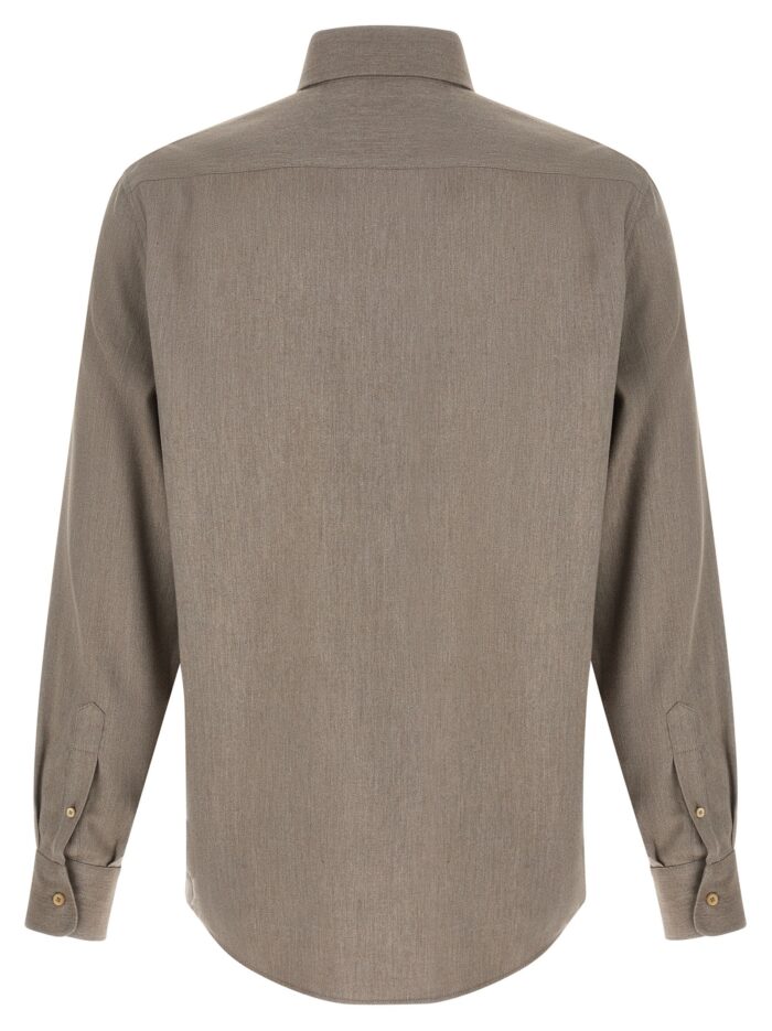 Brunello Cucinelli Herringbone Shirt