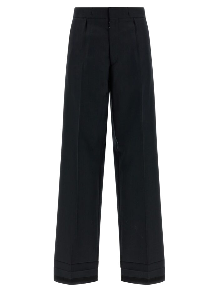 maison margiela herringbone trousers Maison Margiela Herringbone Trousers
