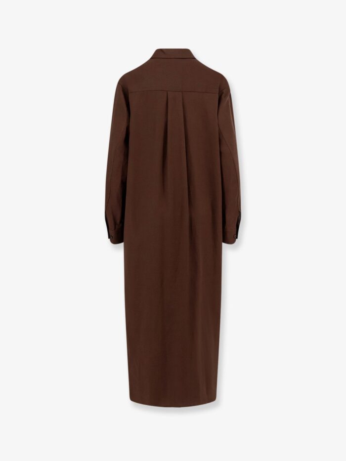 Hevo Arigliano Linen And Viscose Chemisier Dress