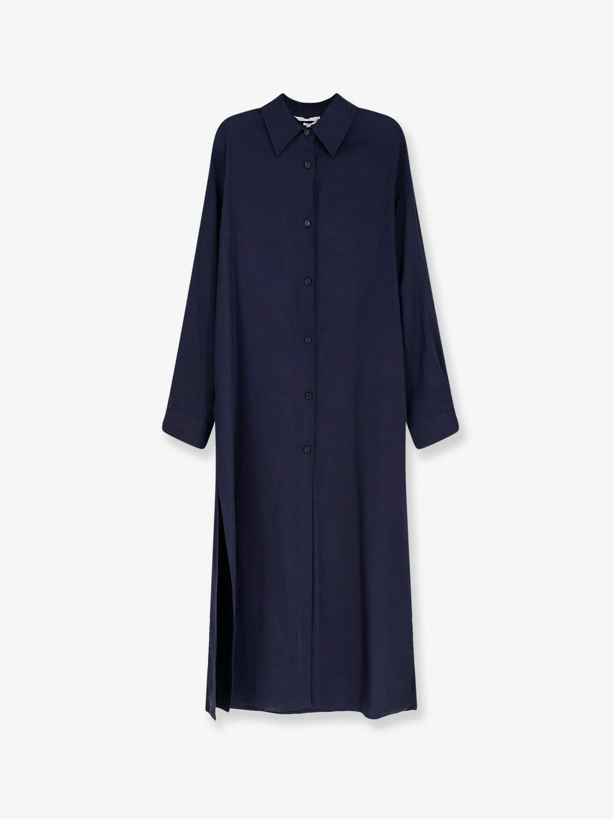 Hevo Arigliano Linen And Viscose Chemisier Dress