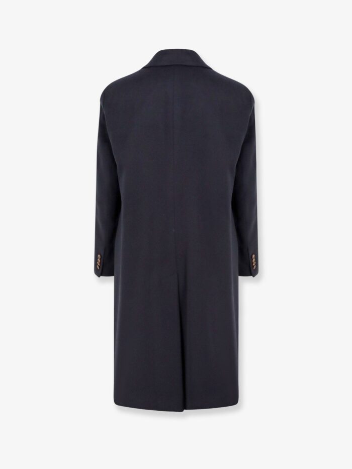Hevo Cashmere Coat With Satin Lining