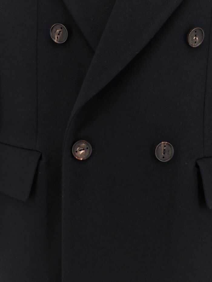 Hevo Cashmere Coat With Satin Lining