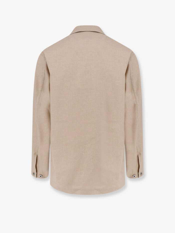 Hevo Castelluccio Cotton And Linen Jacket