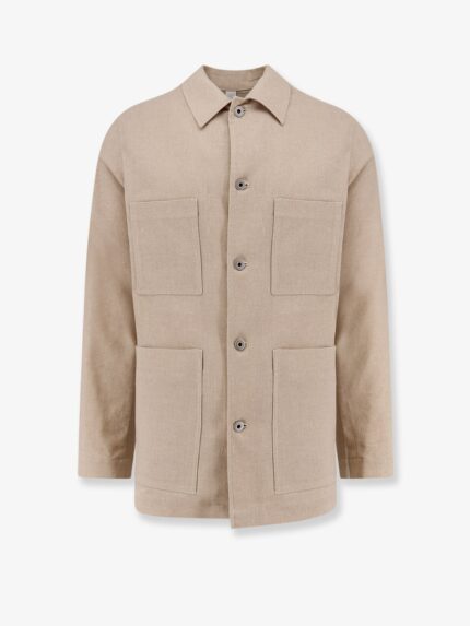 Hevo Castelluccio Cotton And Linen Jacket