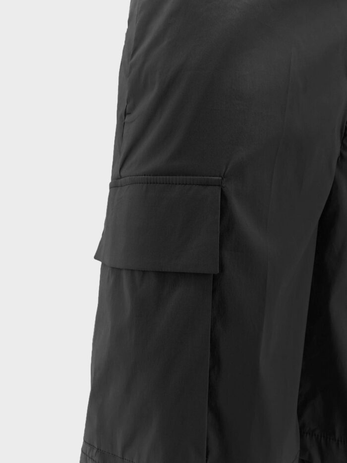 Hevo Cotton Blend Cargo Bermuda Shorts