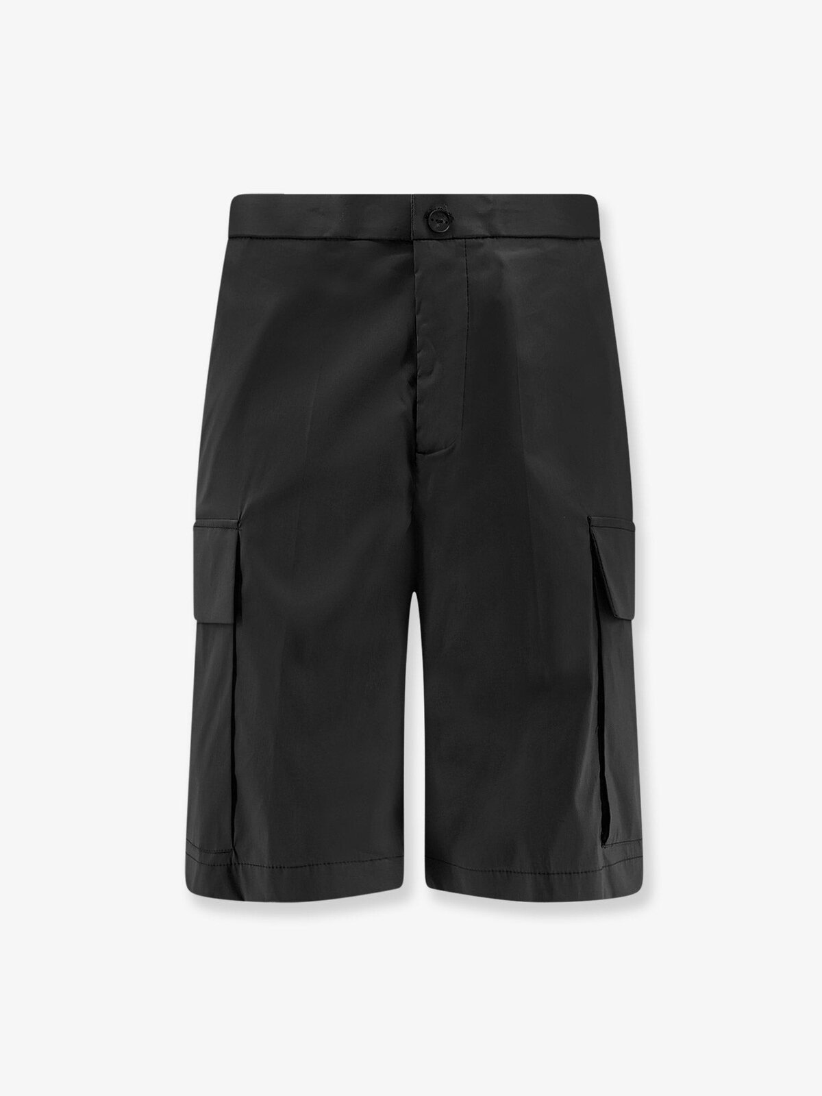 Hevo Cotton Blend Cargo Bermuda Shorts