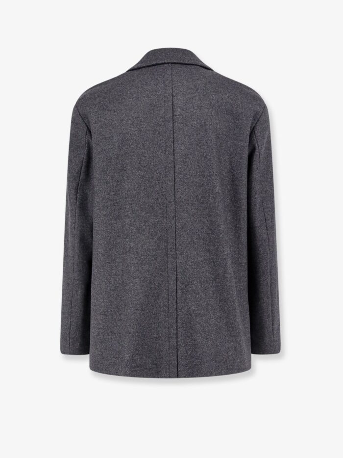 Hevo Double-breasted Virgin Wool Blend Coat