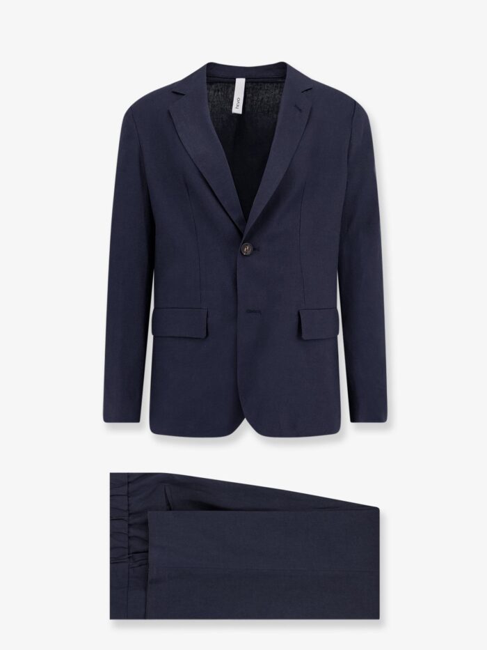 Hevo Galatina Linen And Viscose Suit