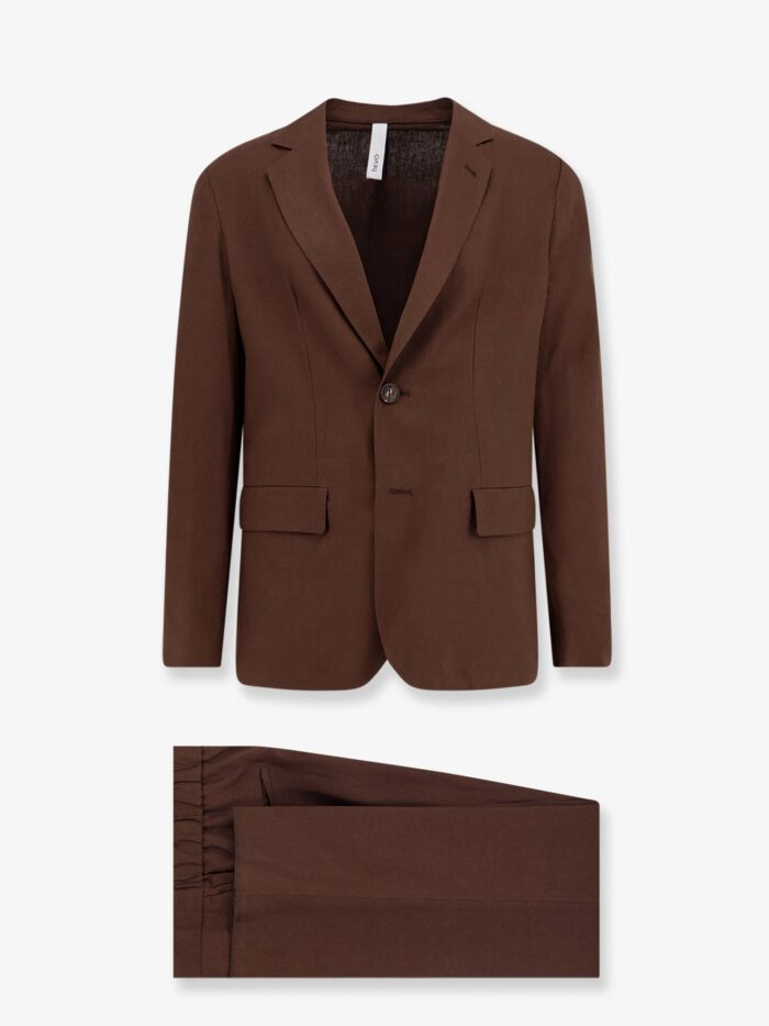 Hevo Galatina Linen And Viscose Suit