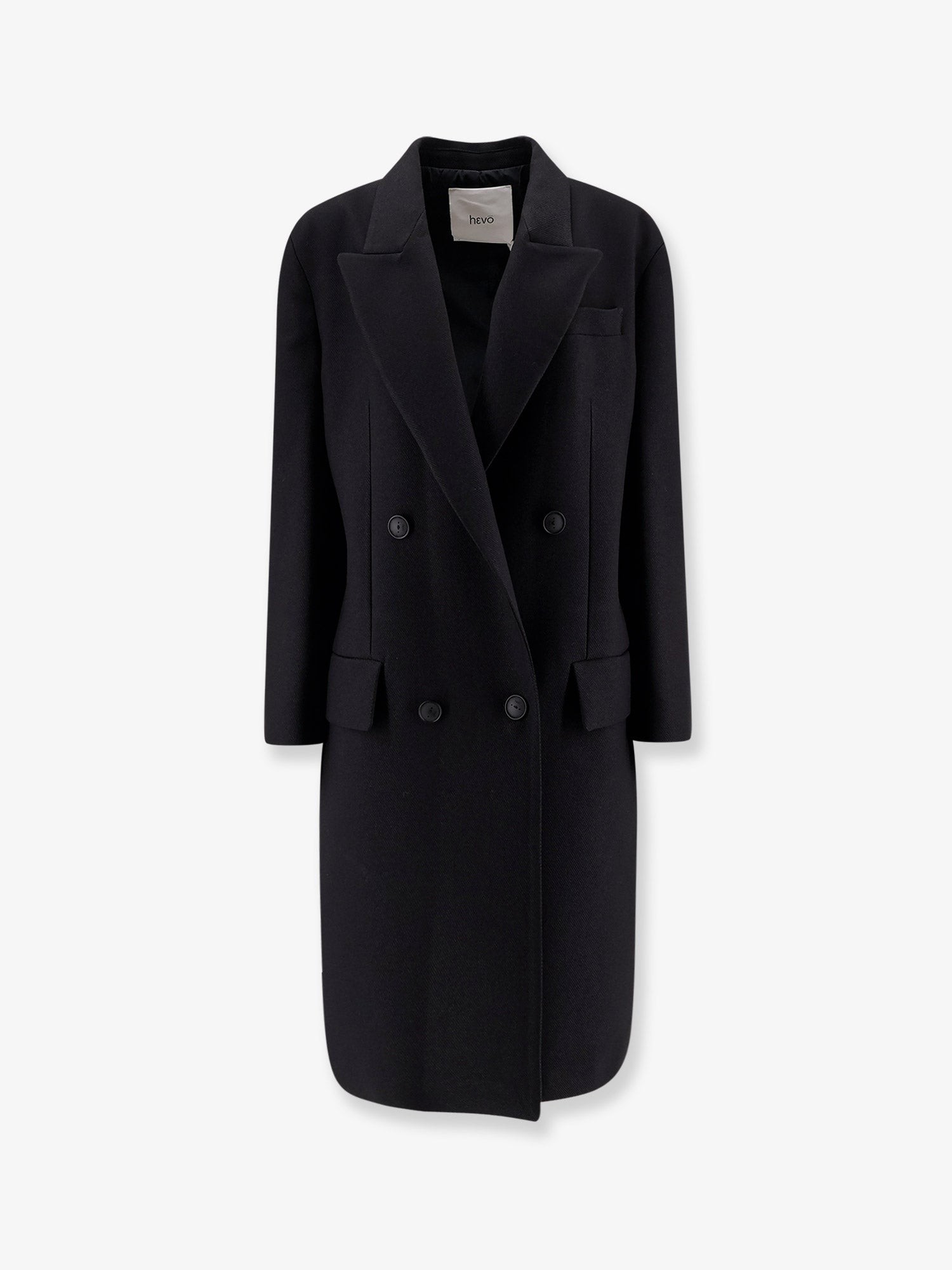 Hevo Lucugnano Double-breasted Coat