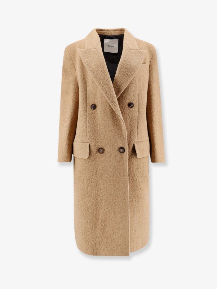 Hevo Lucugnano Virgin Wool Coat