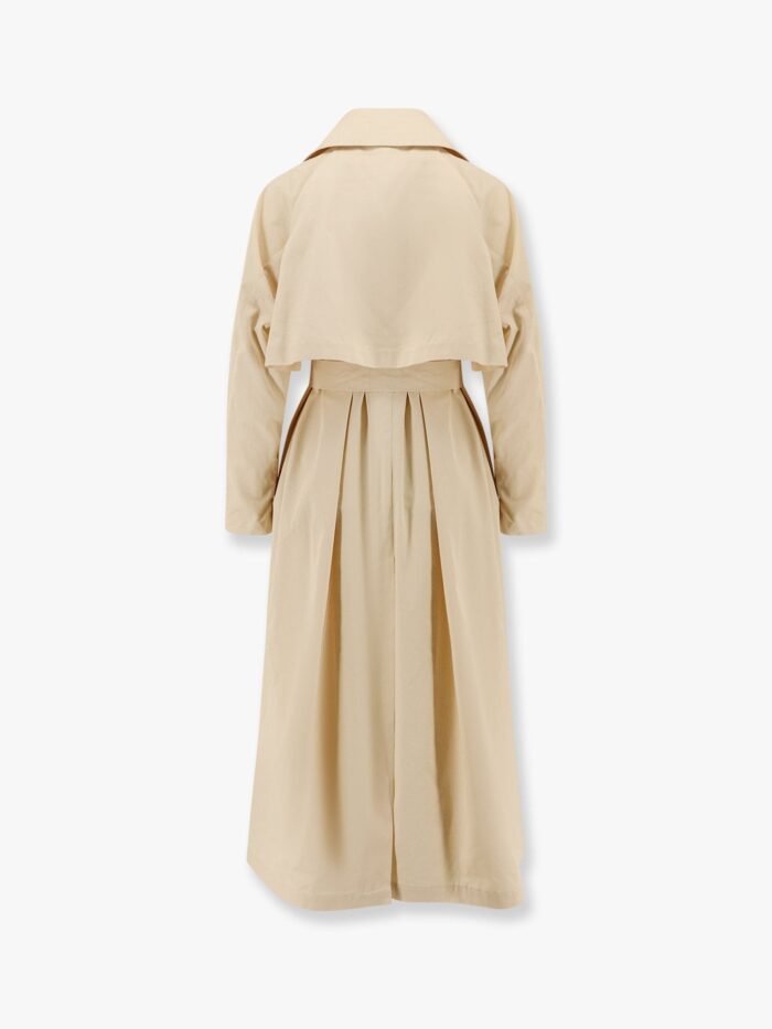 Hevo Margherita Nylon Trench Coat With Belt