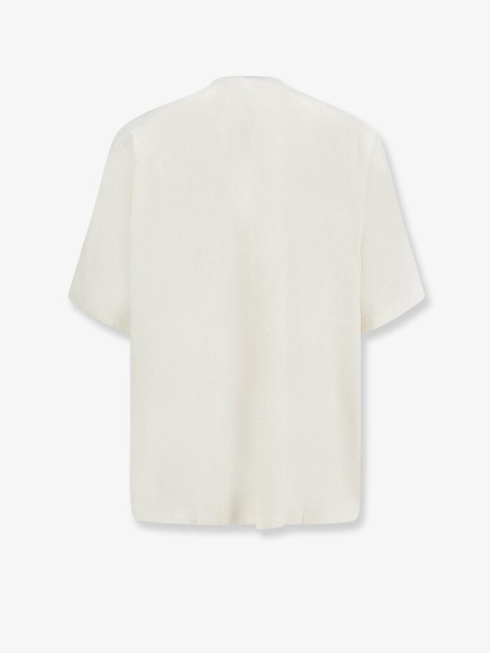 Hevo Ripalta Linen And Viscose Blend T-shirt