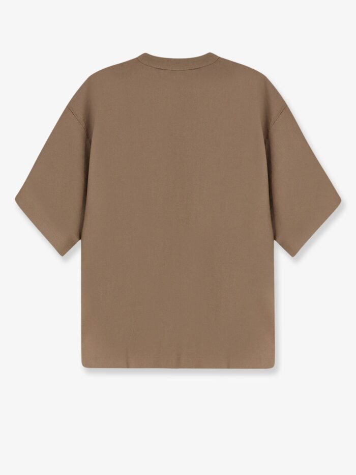 Hevo Ripalta Linen And Viscose Blend T-shirt