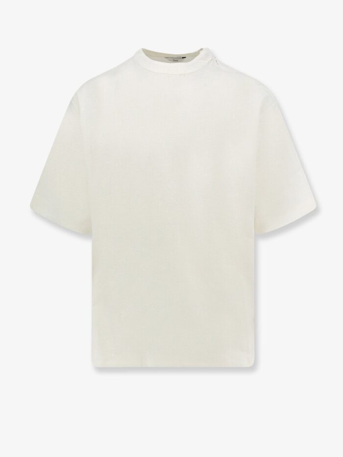 Hevo Ripalta Linen And Viscose Blend T-shirt